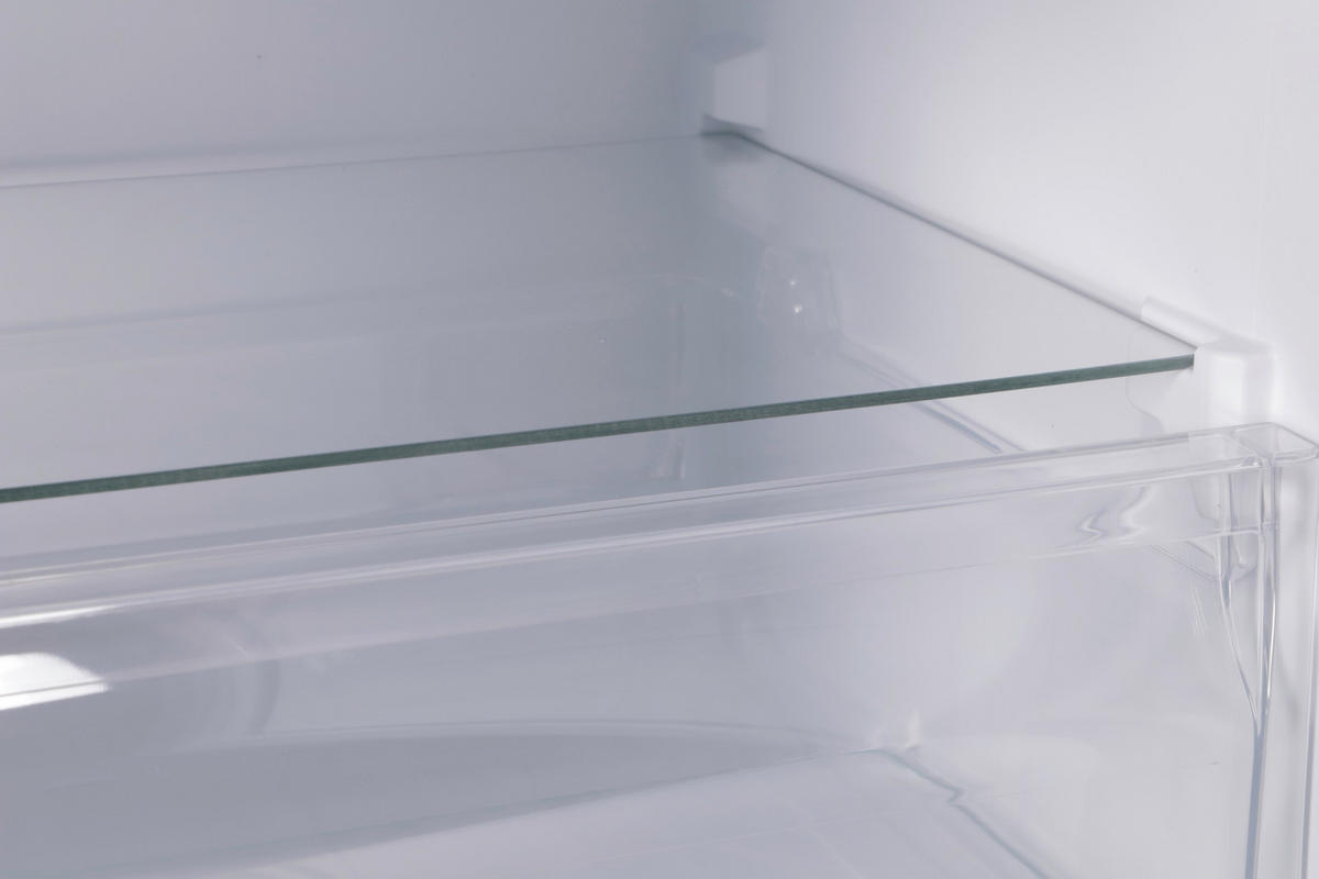 KÜHL-GEFRIER-KOMBINATION KG144W-37  - Weiß, Trend, Glas/Kunststoff (47,4/144/49,5cm) - Respekta