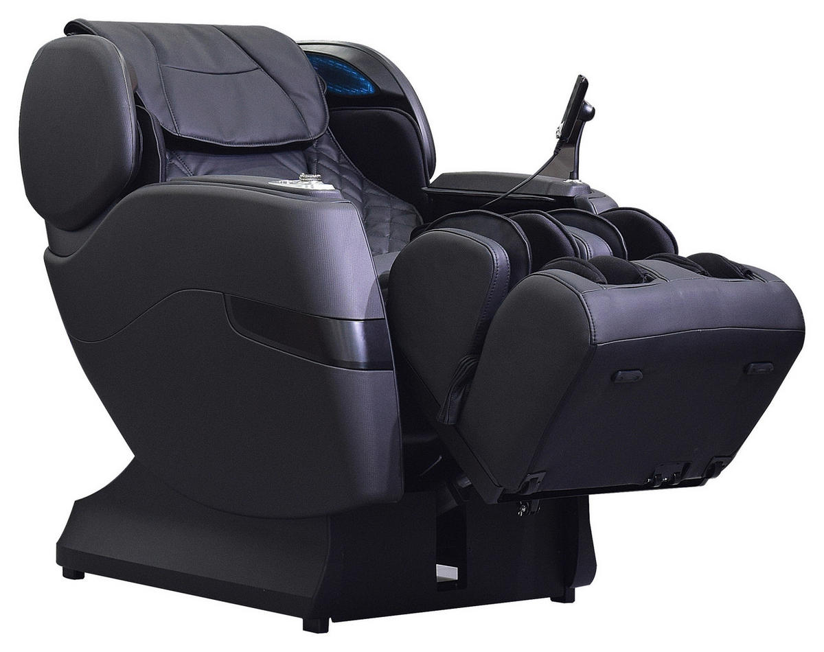 MASSAGESESSEL Lederlook Schwarz  - Schwarz, Design, Textil (84/121/158cm) - Cantus