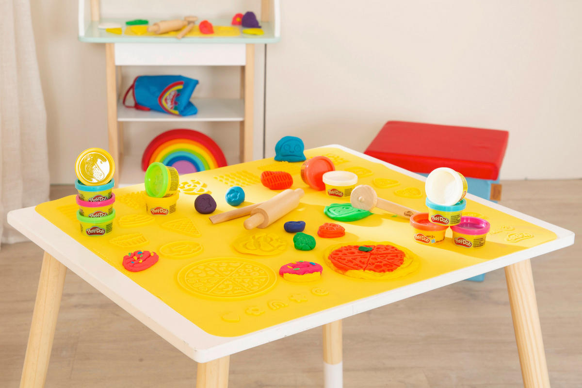 KINDERSITZGRUPPE - Multicolor, Basics, Naturmaterialien/Holz - Roba