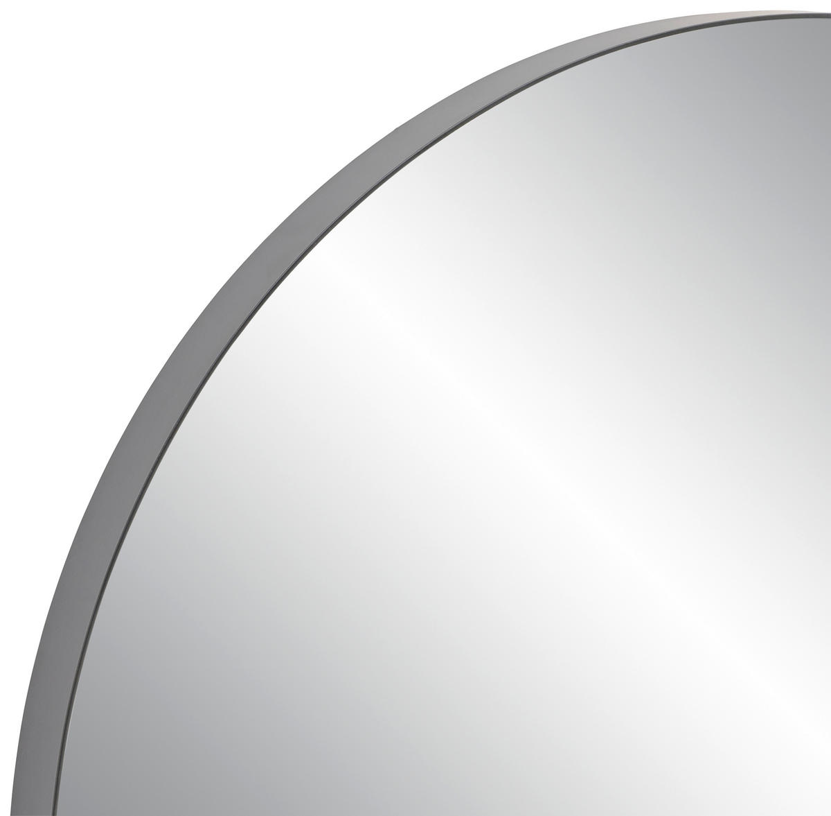 WANDSPIEGEL 60/60/3,5 cm  - Schwarz, Trend, Glas/Metall (60/60/3,5cm) - Xora