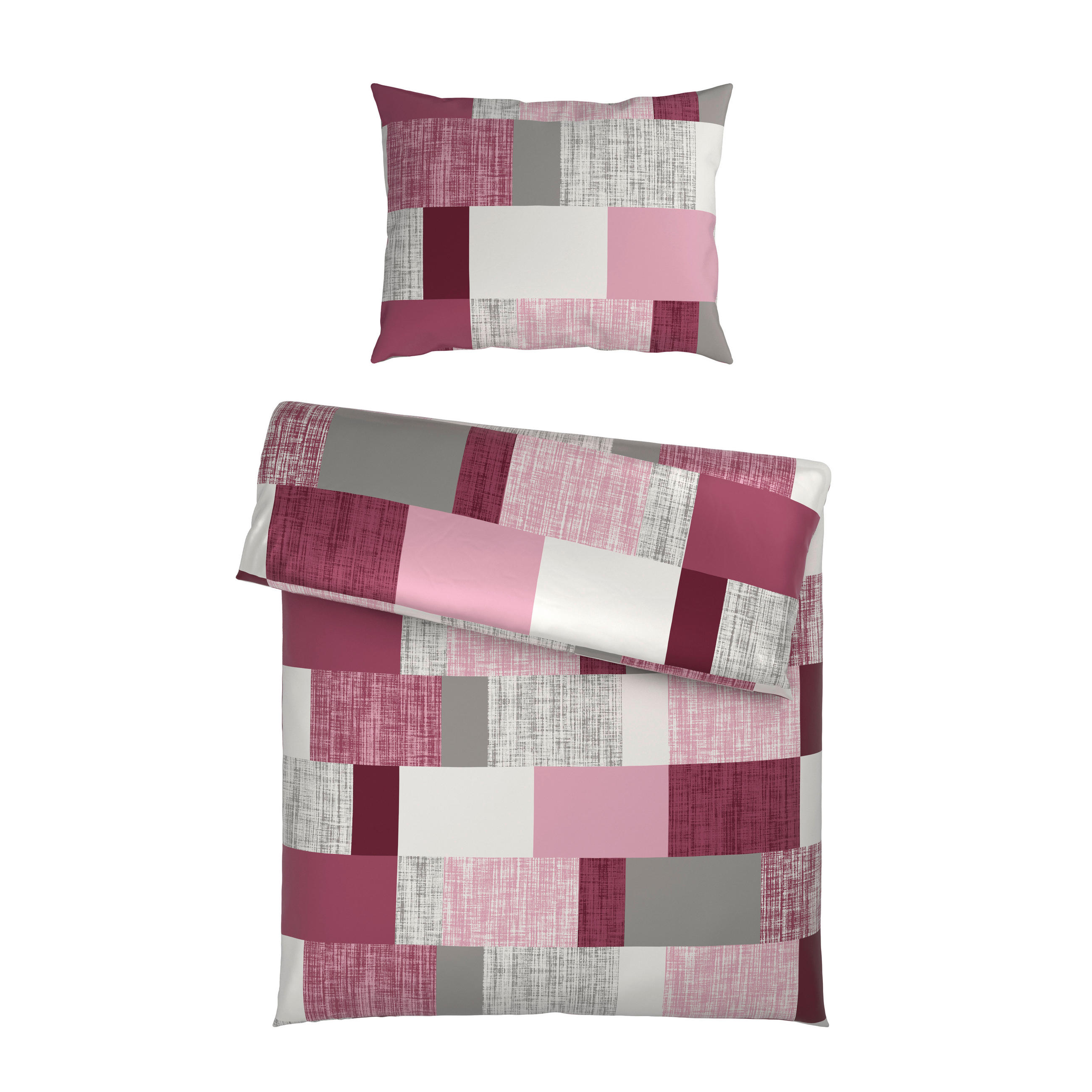 BETTWÄSCHE Satin 140/200 cm  - Beere, KONVENTIONELL, Textil (140/200cm) - Esposa