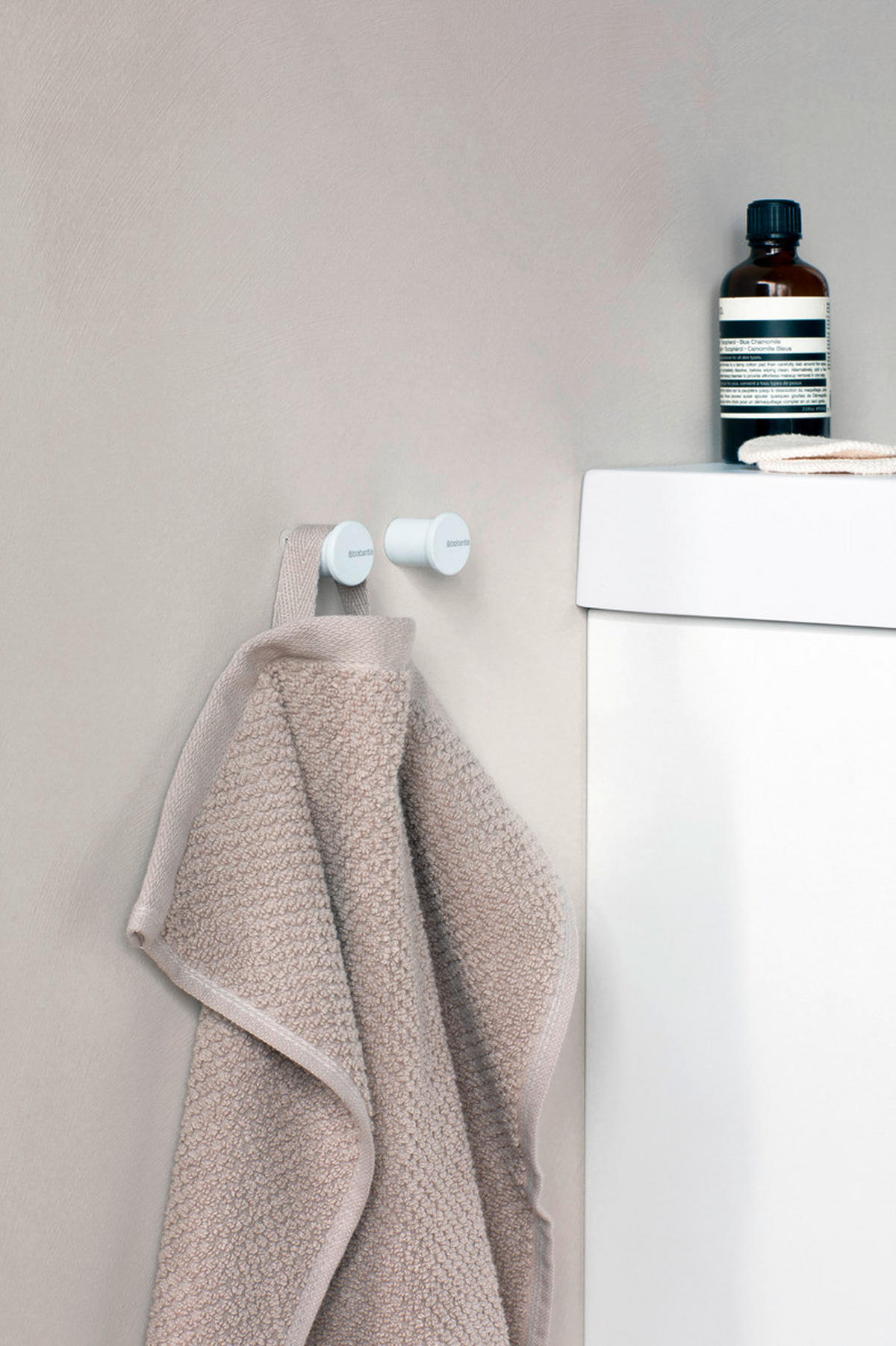 HANDTUCHHAKEN - Weiß, Basics, Metall (2.1/2.1/2.3cm) - Brabantia