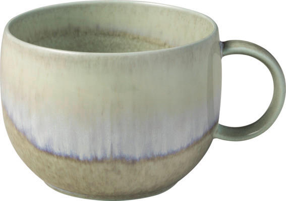 KAFFEETASSE Perlemor Alga 190 ml  - Grün, Trend, Keramik (12/9/6,5cm) - like.Villeroy & Boch