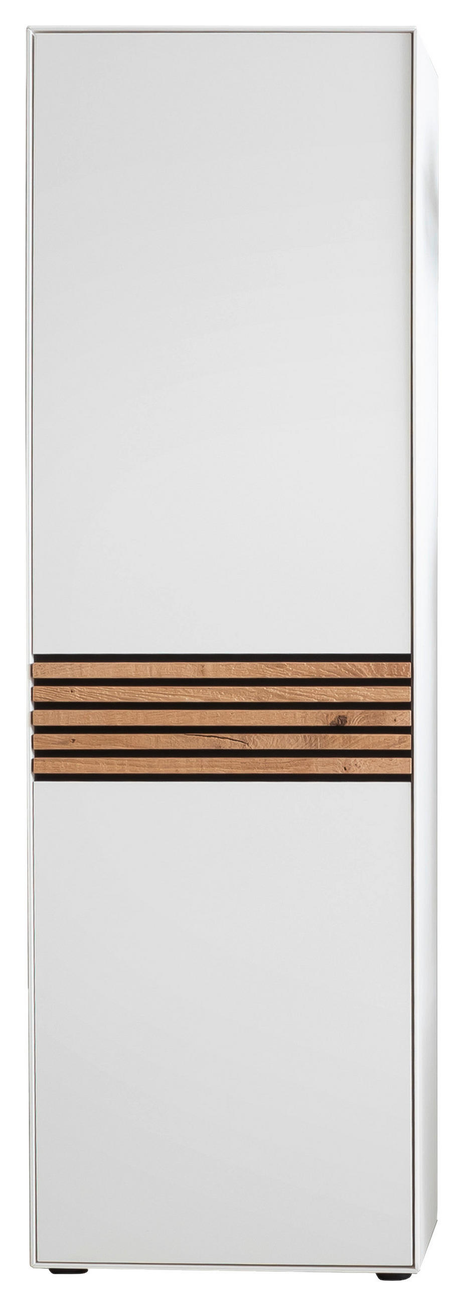 GARDEROBENSCHRANK  in 60/196/39 cm  - Eichefarben/Weiß, Design, Holz (60/196/39cm) - Schöner Wohnen