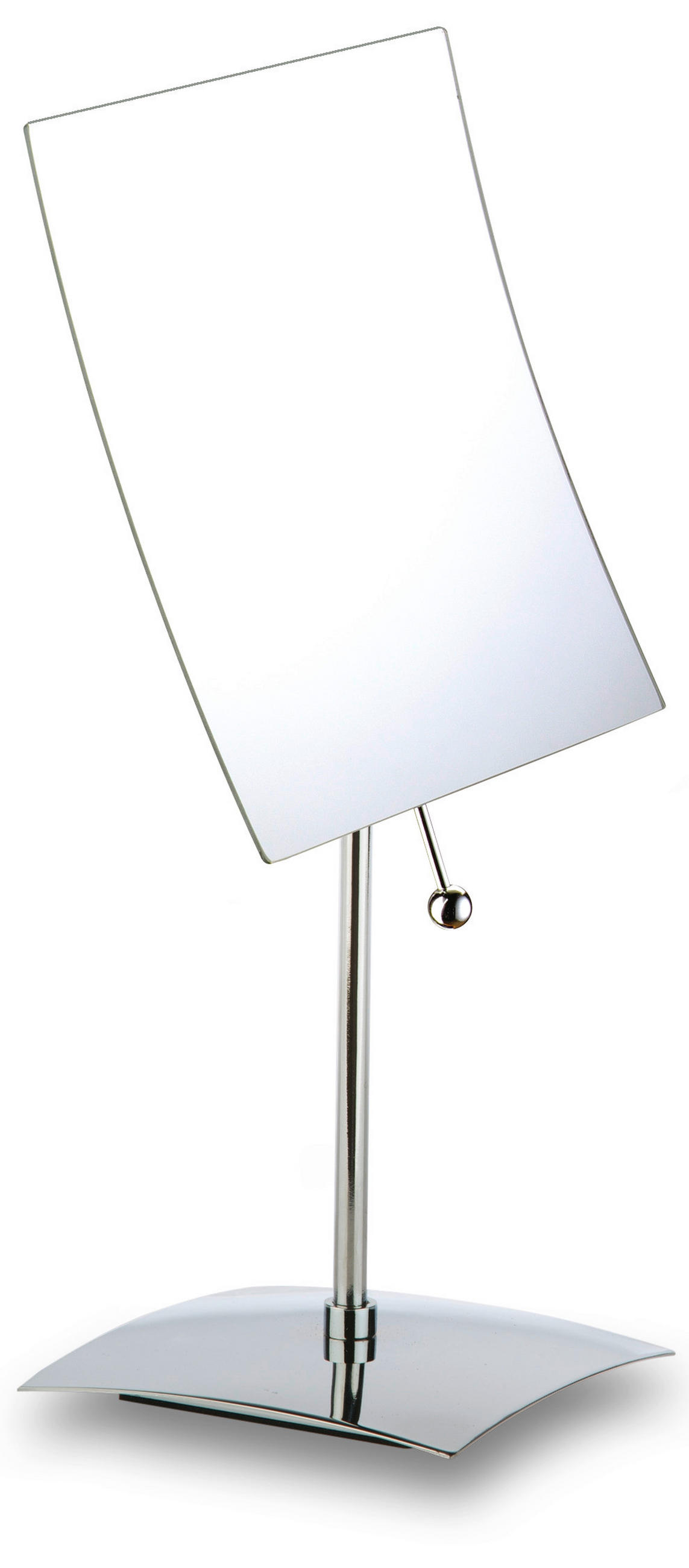 Oglindă De Machiaj     - culoare crom, Basics, sticlă/metal (14/30/11cm) - Sadena