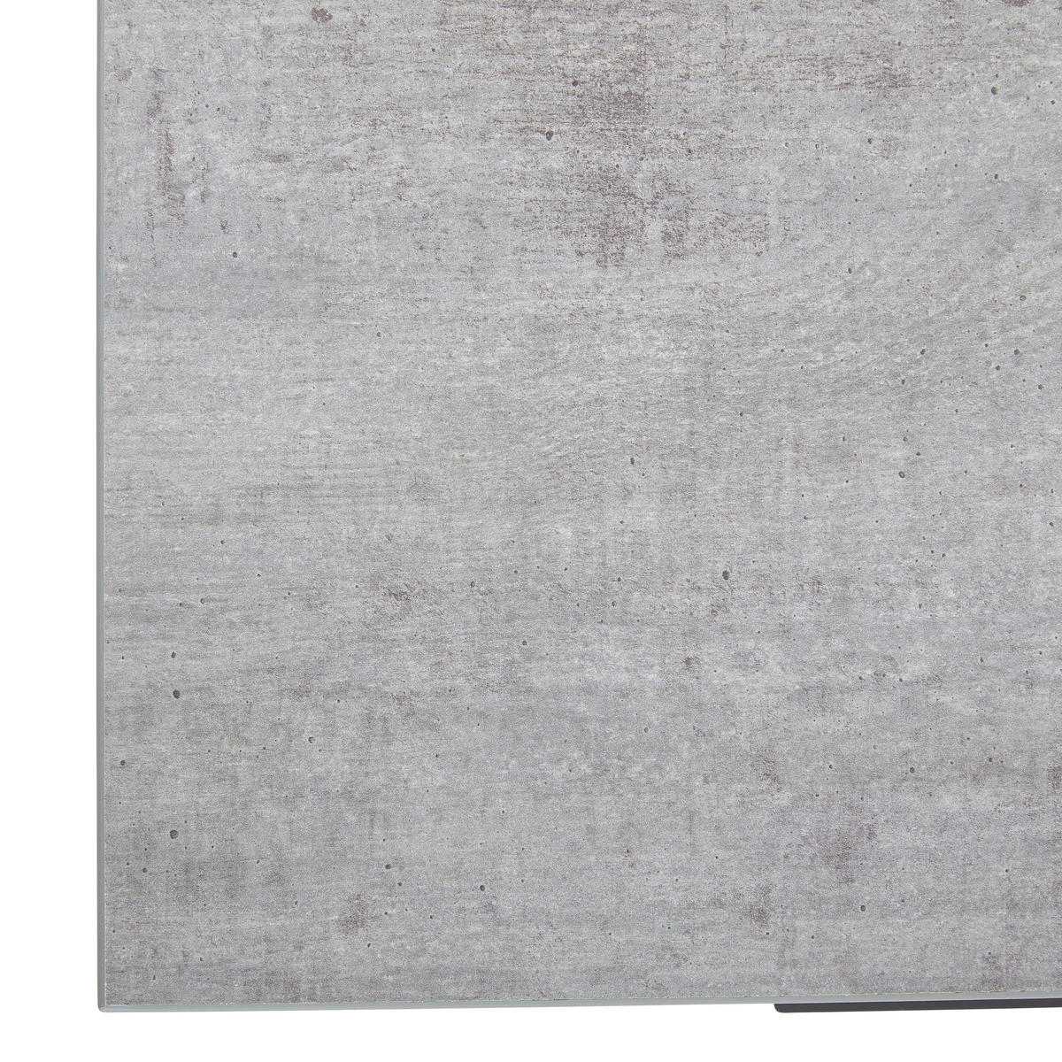 Birou de colt in material pe bază de lemn  - alb/culoare inox, Design, metal/material pe bază de lemn (140/170/75cm) - Carryhome
