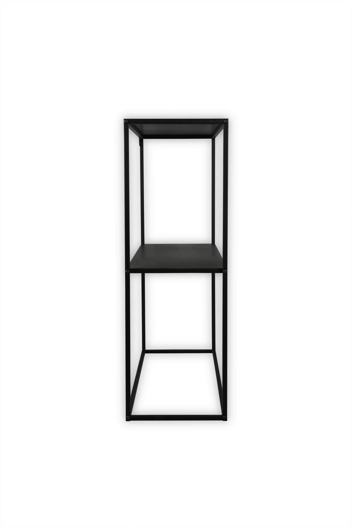 KONSOLENTISCH Schwarz  - Schwarz, Trend, Metall (80/27/80cm) - Boxxx