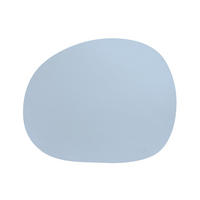 TISCHSET RAW Leder Hellblau 41 cm  - Hellblau, Basics, Leder (41cm) - Aida
