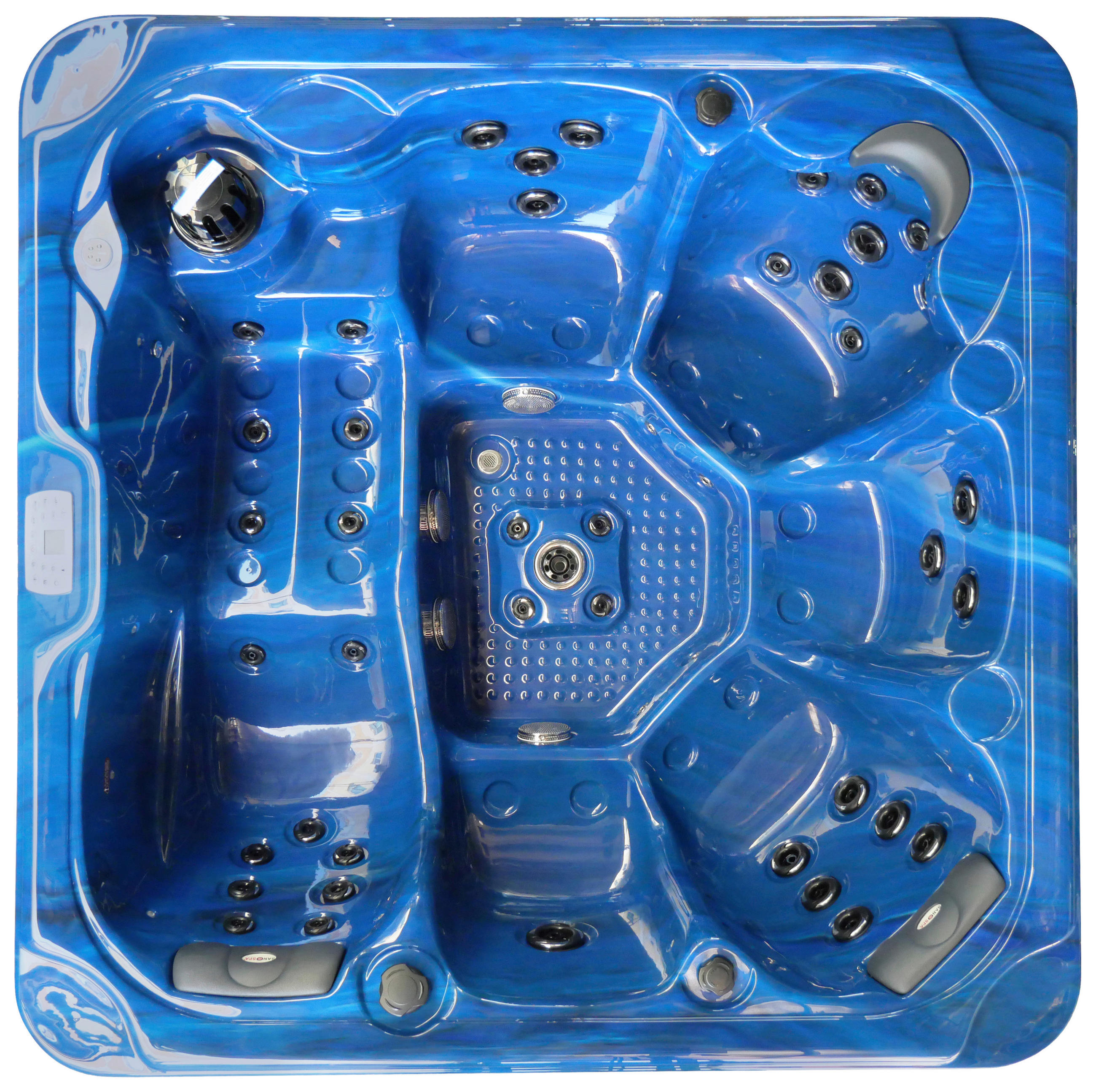 WHIRLPOOL XXL1913  - Blau, Basics, Kunststoff (210/95/210cm)