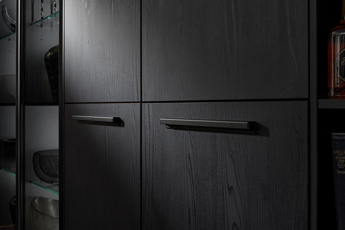 EINBAUKÜCHE   - Eichefarben, Design, Holzwerkstoff - Dieter Knoll