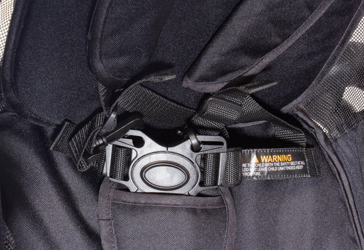 BOLLERWAGEN Cubi Schwarz 120/65/105 cm  - Schwarz, Basics, Kunststoff/Textil (120/65/105cm) - Pinolino