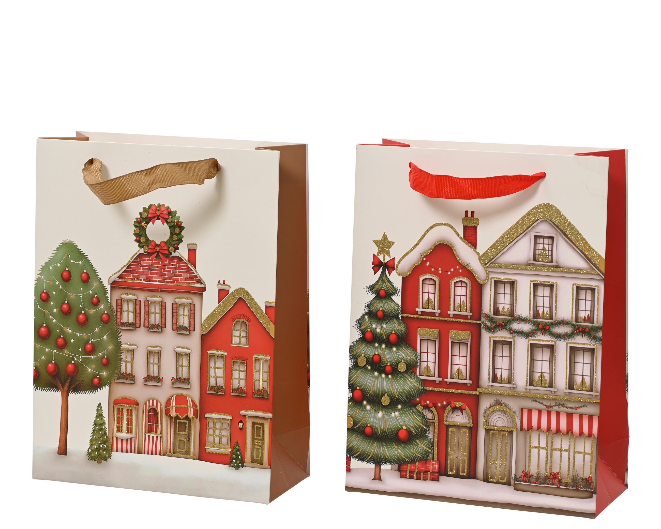 GESCHENKTASCHE  - Multicolor, Basics, Papier (18/8/24cm)