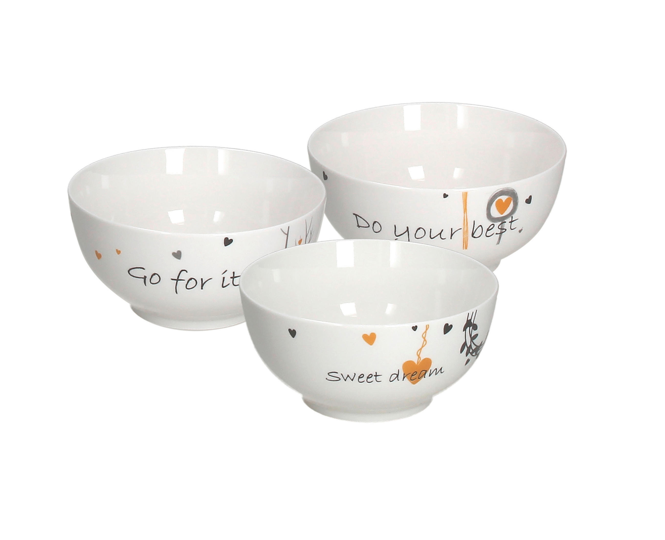 ZDJELA  14 cm          - bijela/višebojno, Basics, keramika (14cm) - Tognana