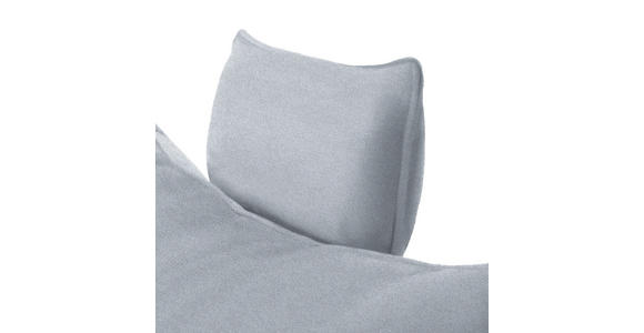 ECKSOFA in Mikrofaser Grau 176/292 cm - Schwarz/Grau, MODERN, Textil/Metall (176/292cm) - Carryhome