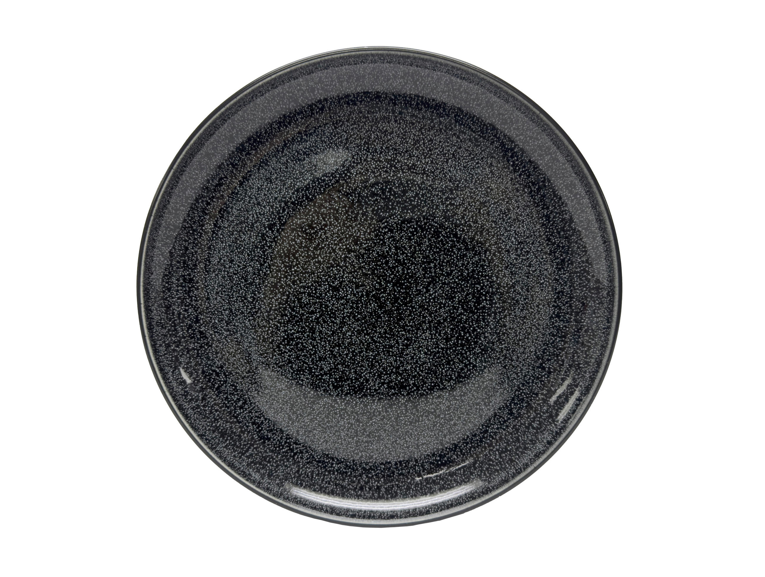 SPEISETELLER Faro Black  26,7 cm   - Schwarz, Design, Keramik (26,7cm) - Novel