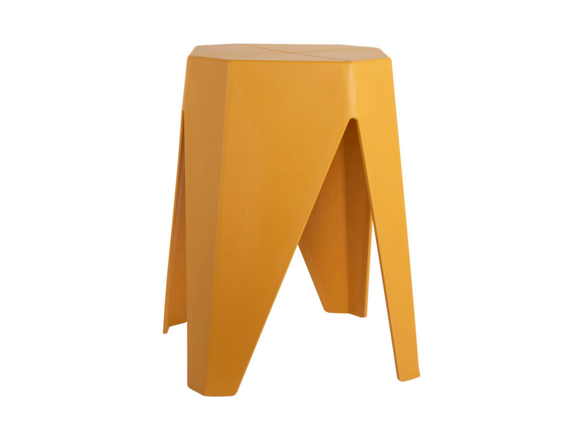 STAPELHOCKER Hellgelb  - Hellgelb, Basics, Kunststoff (29cm) - Leitmotiv
