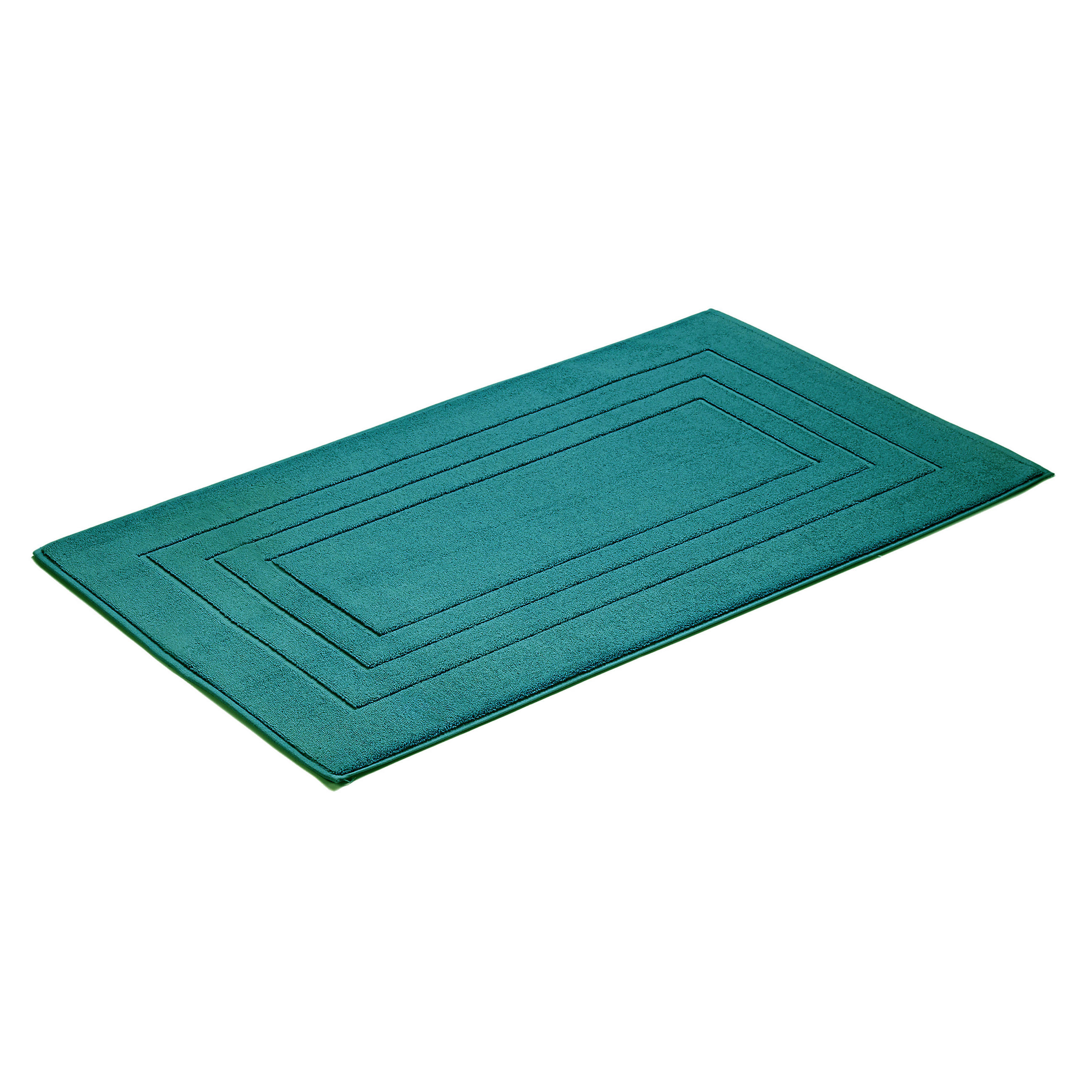 FÜRDŐSZOBASZŐNYEG  67/120 cm  olajkék   - olajkék, Konventionell, textil (67/120cm) - Vossen