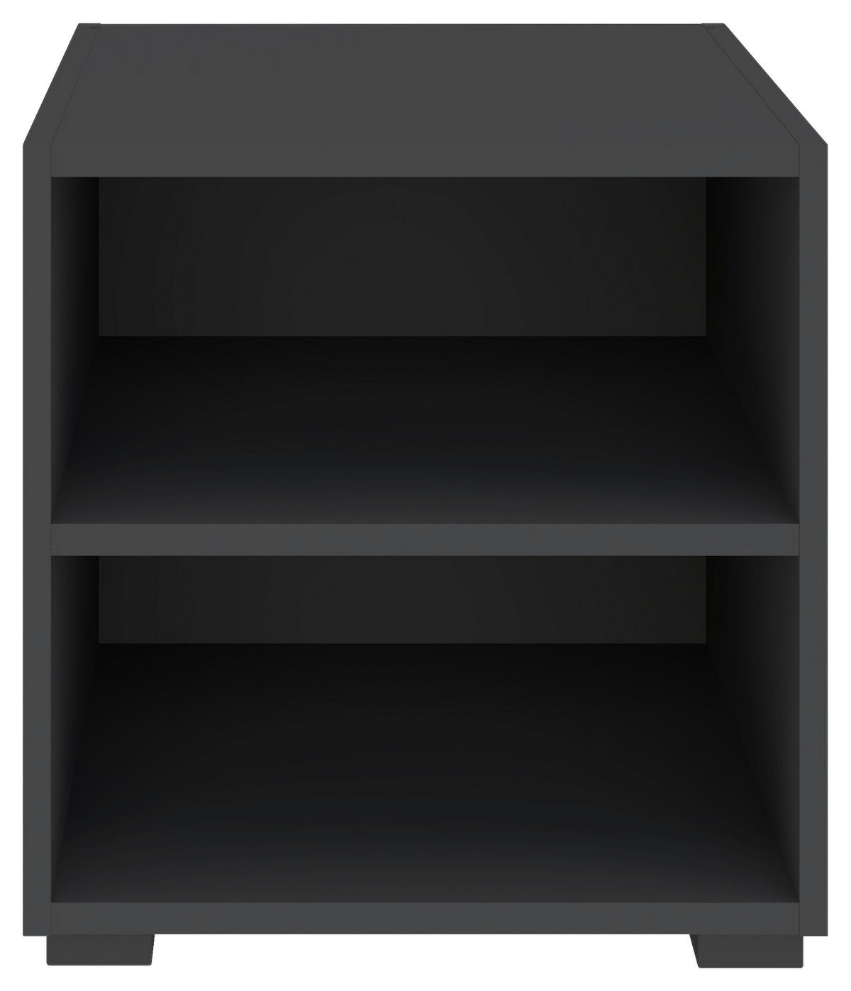 REGAL Anthrazit  - Anthrazit/Schwarz, KONVENTIONELL, Holzwerkstoff/Kunststoff (46/45/40cm) - Hom`in