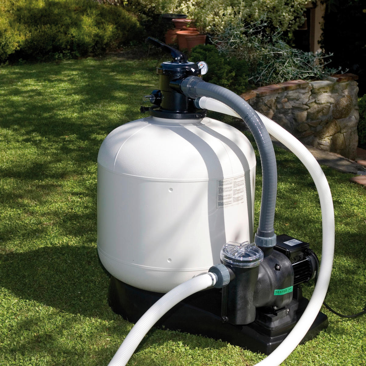 STANDFILTERPUMPE FA6100 2021  - Weiß, KONVENTIONELL (60cm) - Gre
