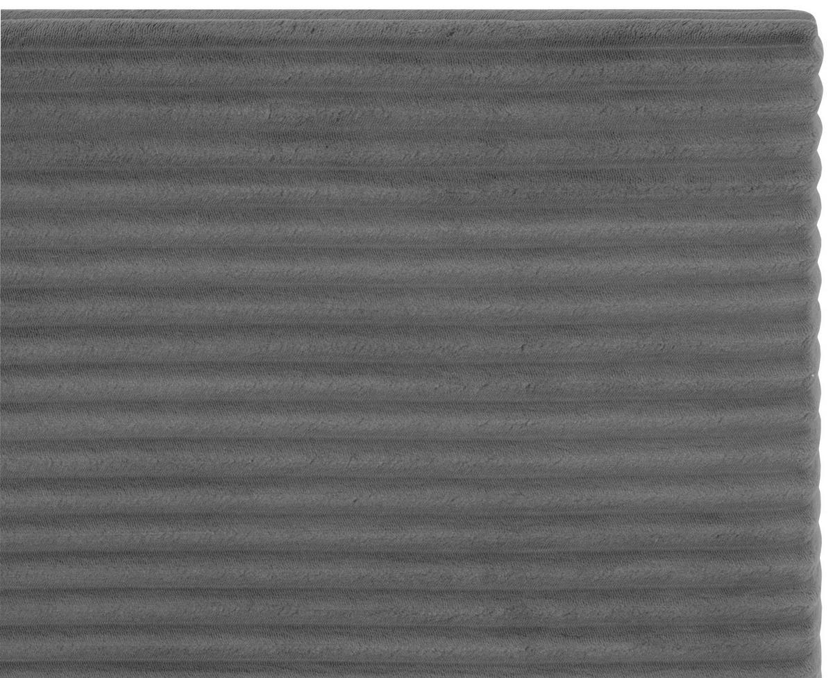 BOXBETT 140/200 cm  in Grau  - Schwarz/Grau, Trend, Kunststoff/Textil (140/200cm) - Boxxx