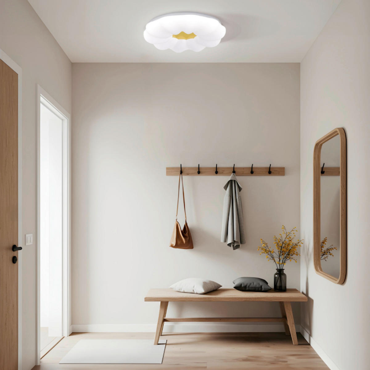 LED-DECKENLEUCHTE Ariva 8/32/32 cm  - Weiß, Design, Kunststoff (8/32/32cm)