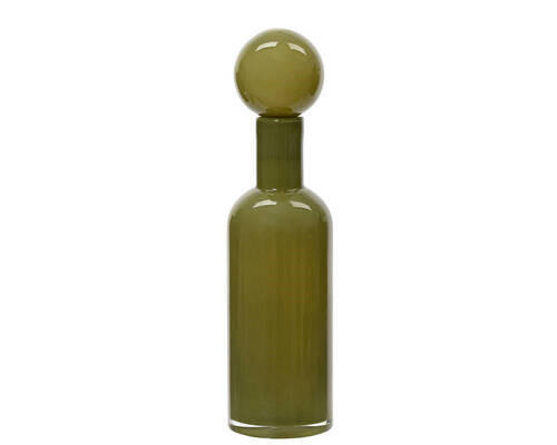 VAS 38 cm  - ljusgrön, Basics, glas (10,00/10,00/38,00cm)