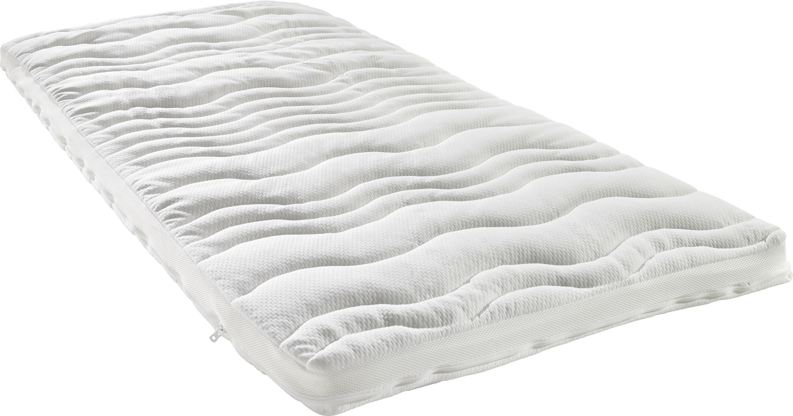 TOPPER 90/200 cm Höhe ca. 5 cm  - Weiß, Basics, Textil (90/200cm) - Sleeptex