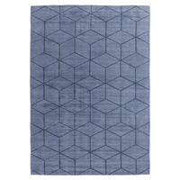 WEBTEPPICH 170/240 cm Cubes  - Blau, Design, Textil (170/240cm) - Joop!