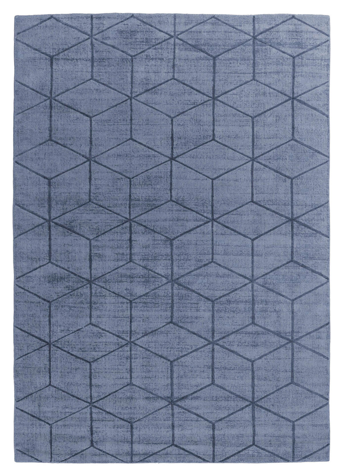 WEBTEPPICH 170/240 cm Cubes  - Blau, Design, Textil (170/240cm) - Joop!