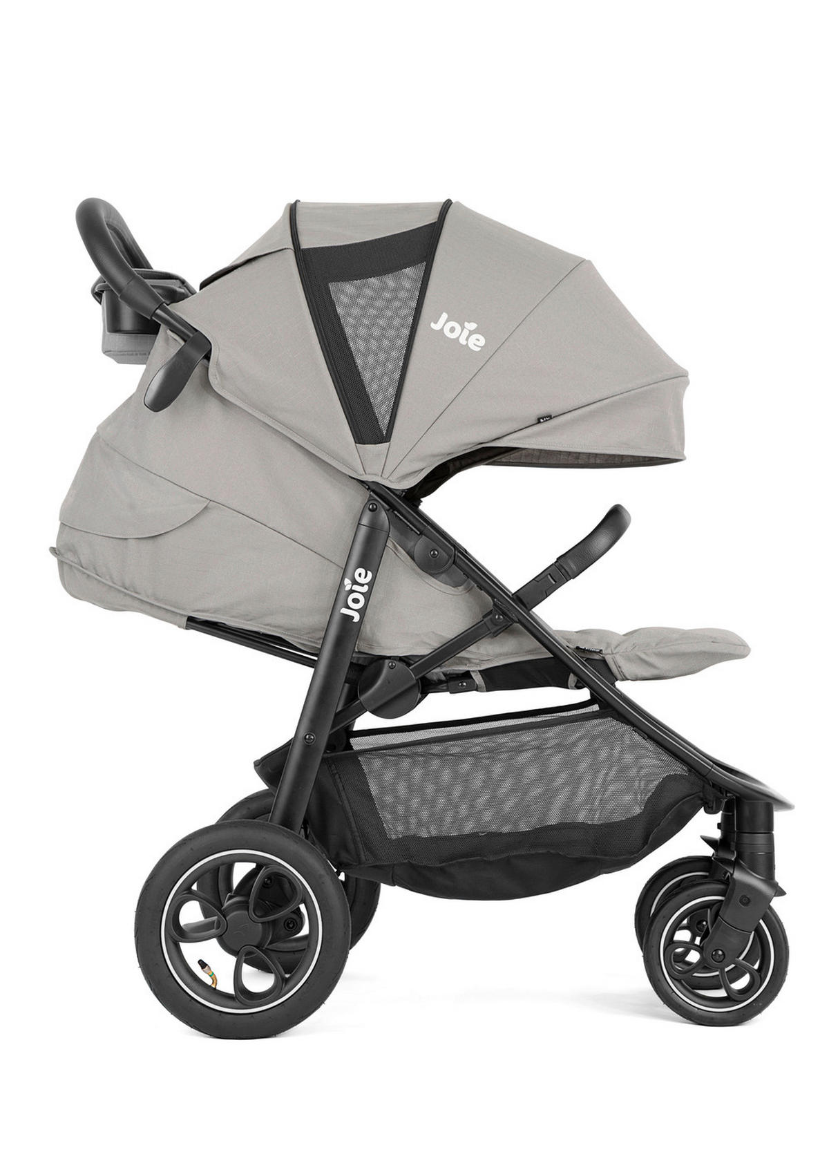 BUGGY LITETRAX PRO AIR  - Schwarz/Grau, Basics, Textil/Metall (58/103/93,6cm) - Joie