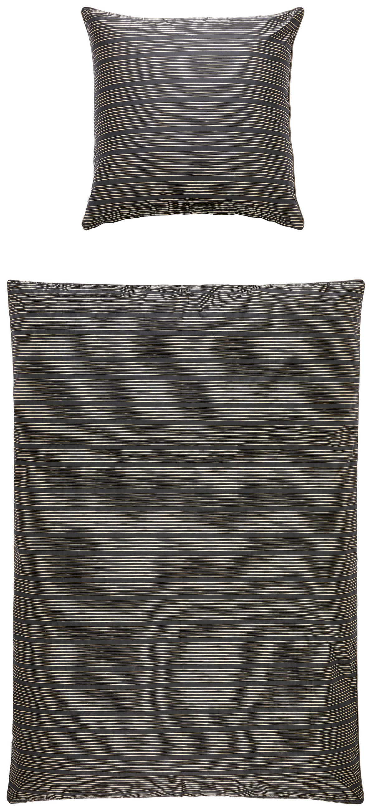 WENDEBETTWÄSCHE E-Mabel-B  - Schlammfarben/Beige, KONVENTIONELL, Textil (135/200cm) - Esprit