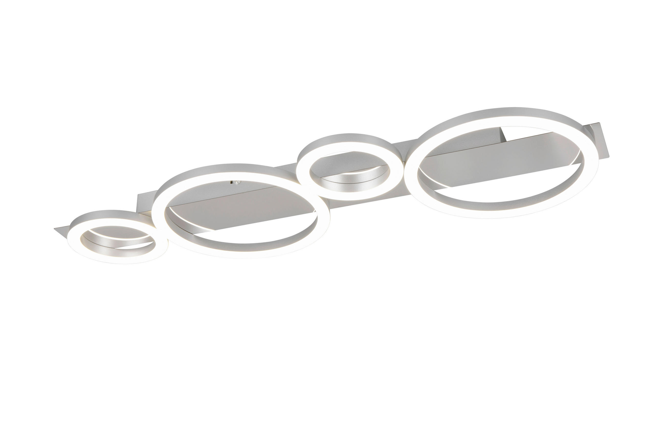LED-DECKENLEUCHTE 72/5,5/23 cm   - Chromfarben/Titanfarben, Design, Kunststoff/Metall (72/5,5/23cm)
