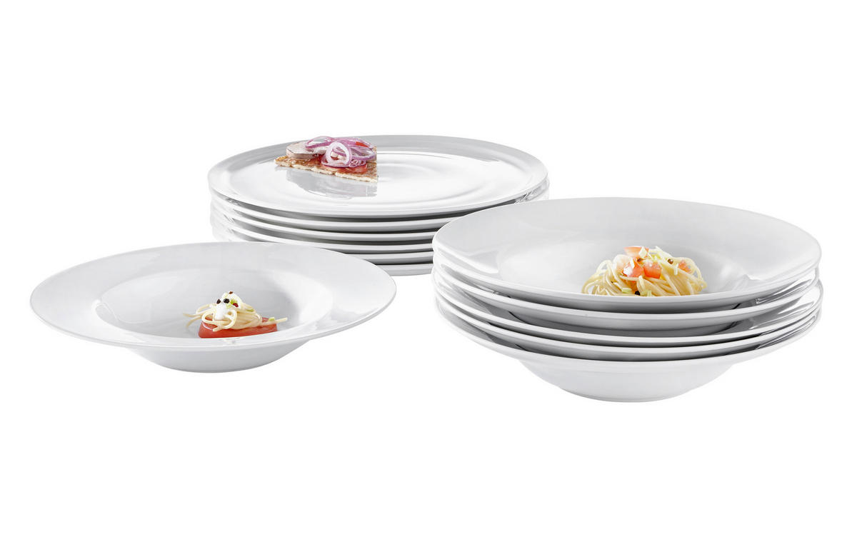 TANJUR ZA TJESTENINU  27 cm           MIA CUCINA   - bijela, Basics, keramika (27cm) - Boxxx