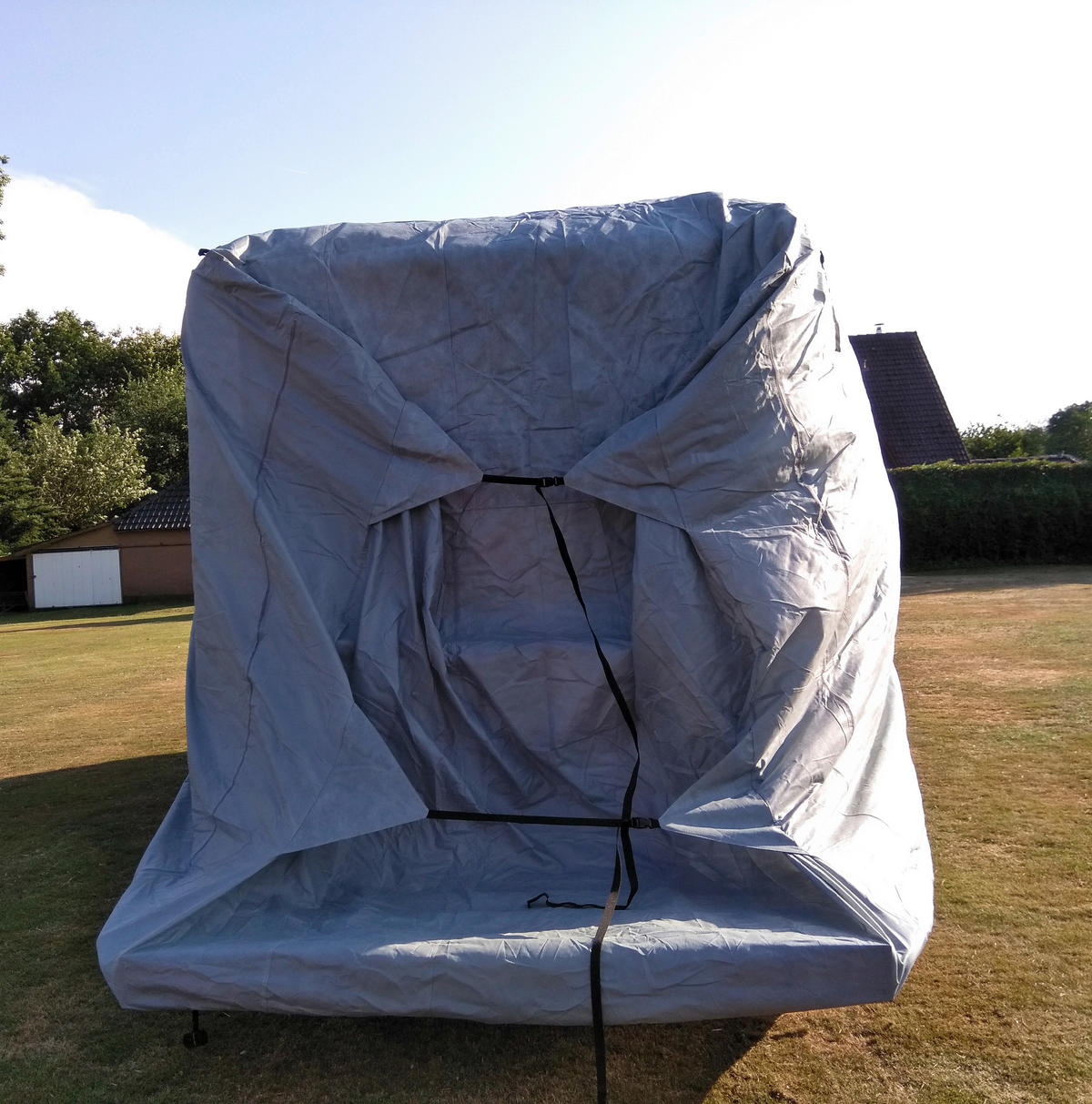 ABDECKPLANE - Grau, Basics, Kunststoff (235/275/730cm)