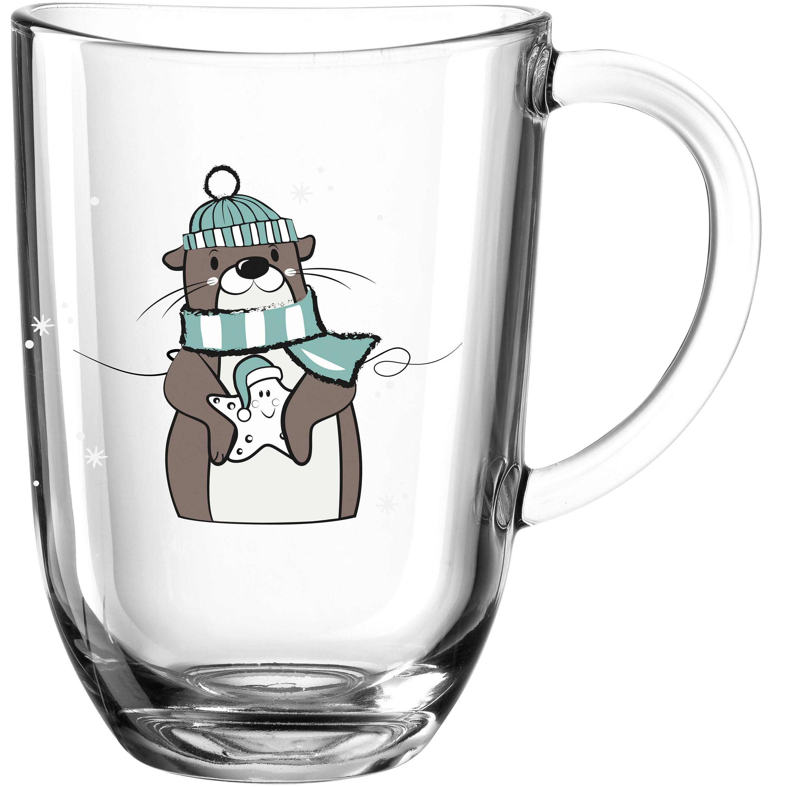 TASSE NATALE 380 ml  - Multicolor, Basics, Glas (13,7/17/8,8cm) - Leonardo