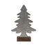 Dekoweihnachtsbaum 55 cm Silberfarben - Silberfarben, Design, Metall (38/9/55cm)