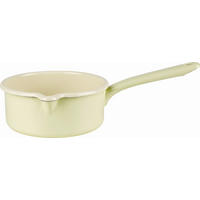 STIELKASSEROLLE Classic bunt 1 l  - Gelb, Basics, Metall (16cm) - Riess