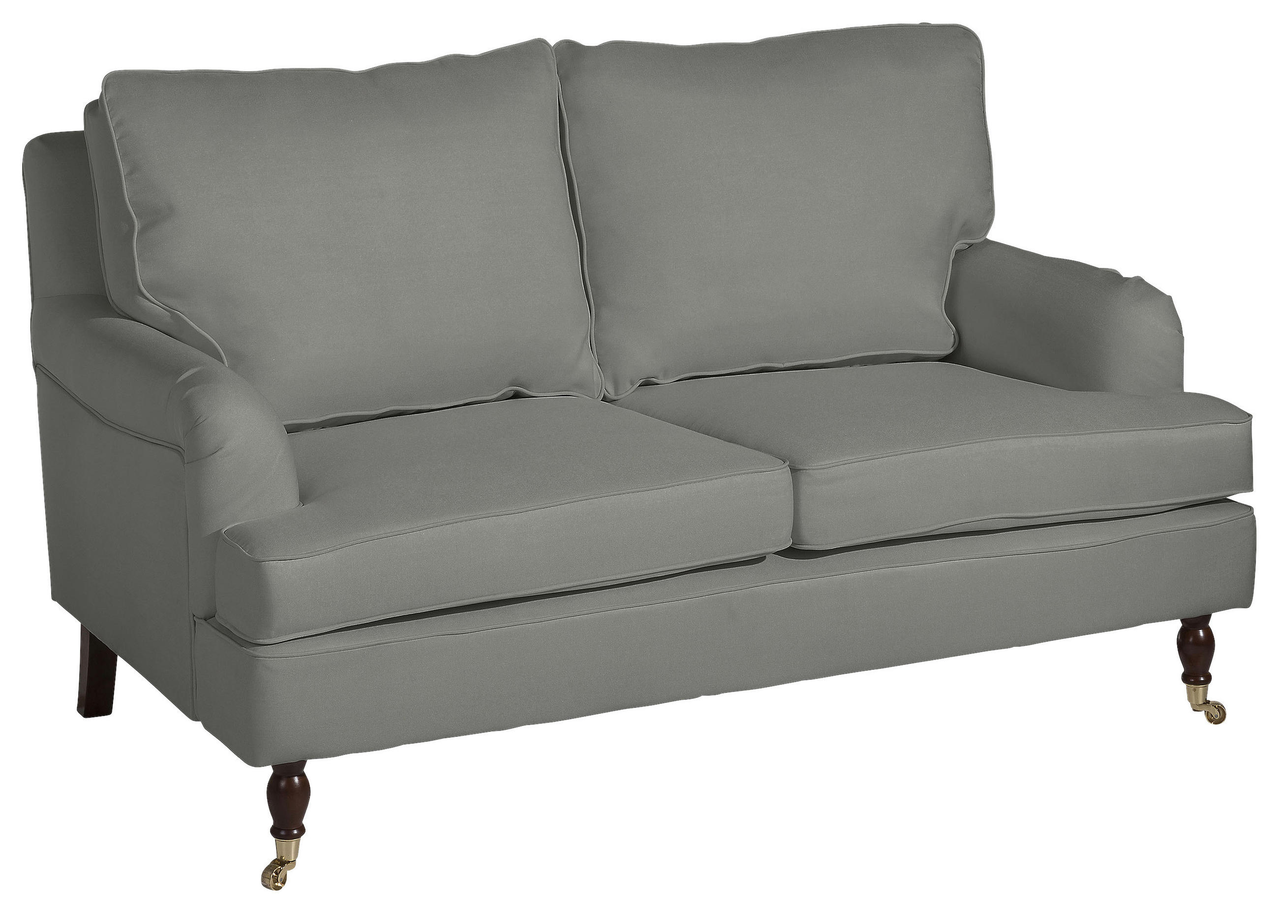 SITZBANK in Holz, Metall, Textil Schwarz, Eichefarben, Hellbraun  - Hellbraun/Eichefarben, Design, Holz/Textil (140/87/64cm) - Voleo