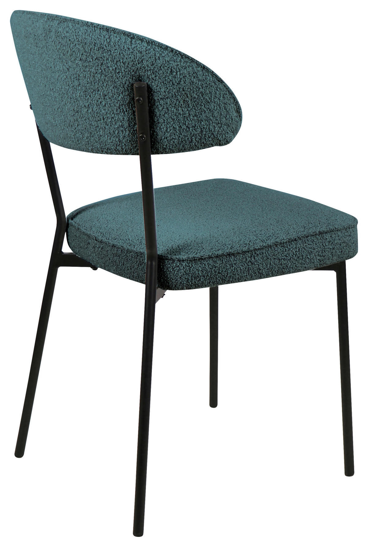 STOLICA  zelena  drvo, metal, tekstil      - zelena/crna, Design, drvo/metal (46/83,5/58cm) - Hom`in