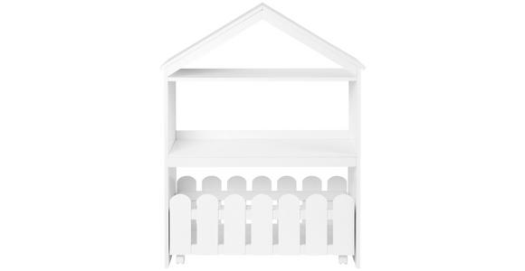 BABYREGAL 87/114/30 cm - Weiß, Basics, Holzwerkstoff/Kunststoff (87/114/30cm) - My Baby Lou
