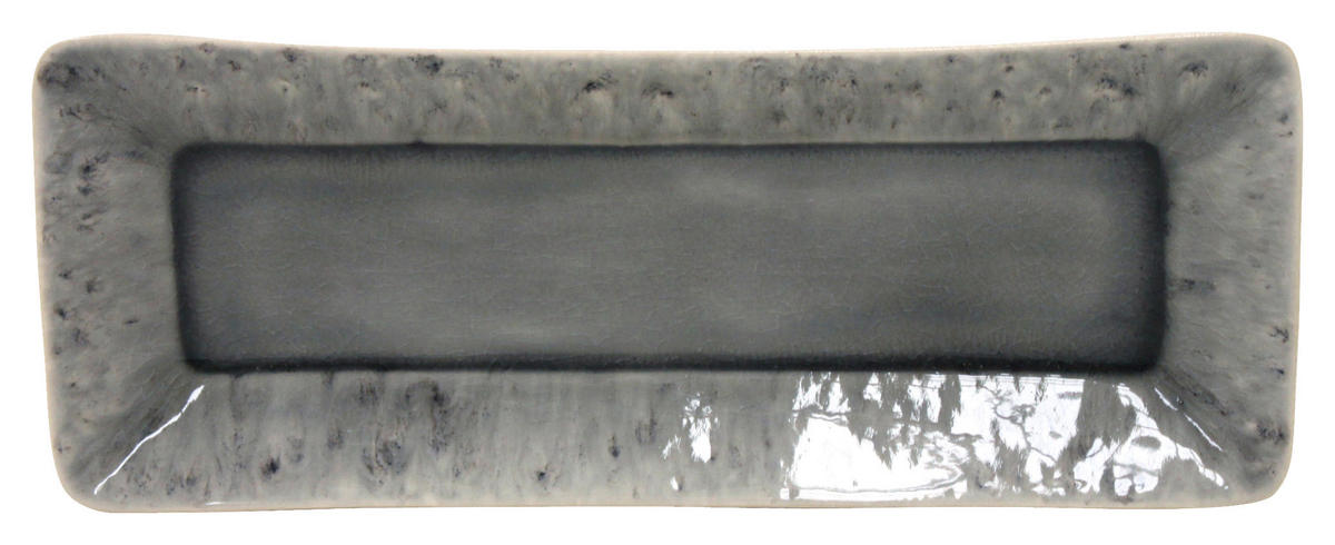 TABLETT Keramik  - Grau, Basics, Keramik (28/11cm) - Costa Nova