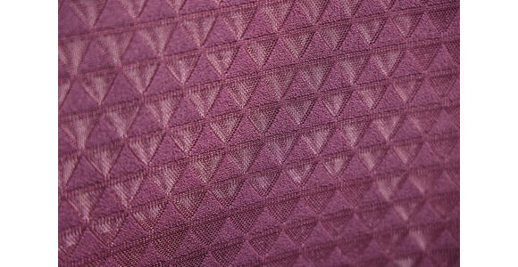 CHEFSESSEL  in Netzbespannung, Webstoff Schwarz, Aubergine  - Aubergine/Schwarz, Design, Kunststoff/Textil (70/120-130/61cm) - Novel