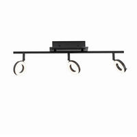 LED-BADEZIMMER-DECKENLEUCHTE Sileda 67/18/19 cm   - Anthrazit, Design, Kunststoff/Metall (67/18/19cm) - Paul Neuhaus