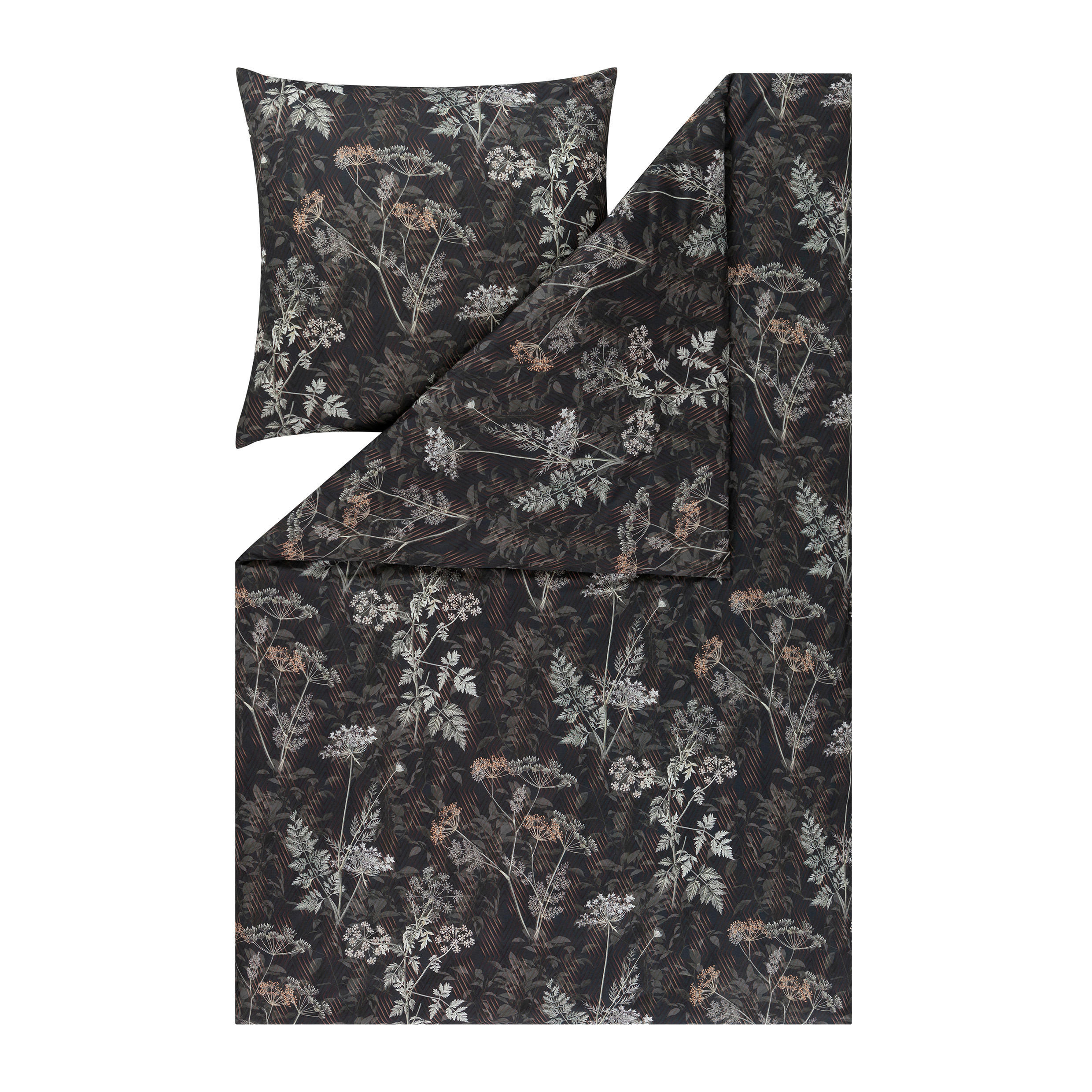 BETTWÄSCHE 135/200 cm Atelier Interlock-Jersey  - Dunkelblau, Design, Textil (135/200cm) - Estella