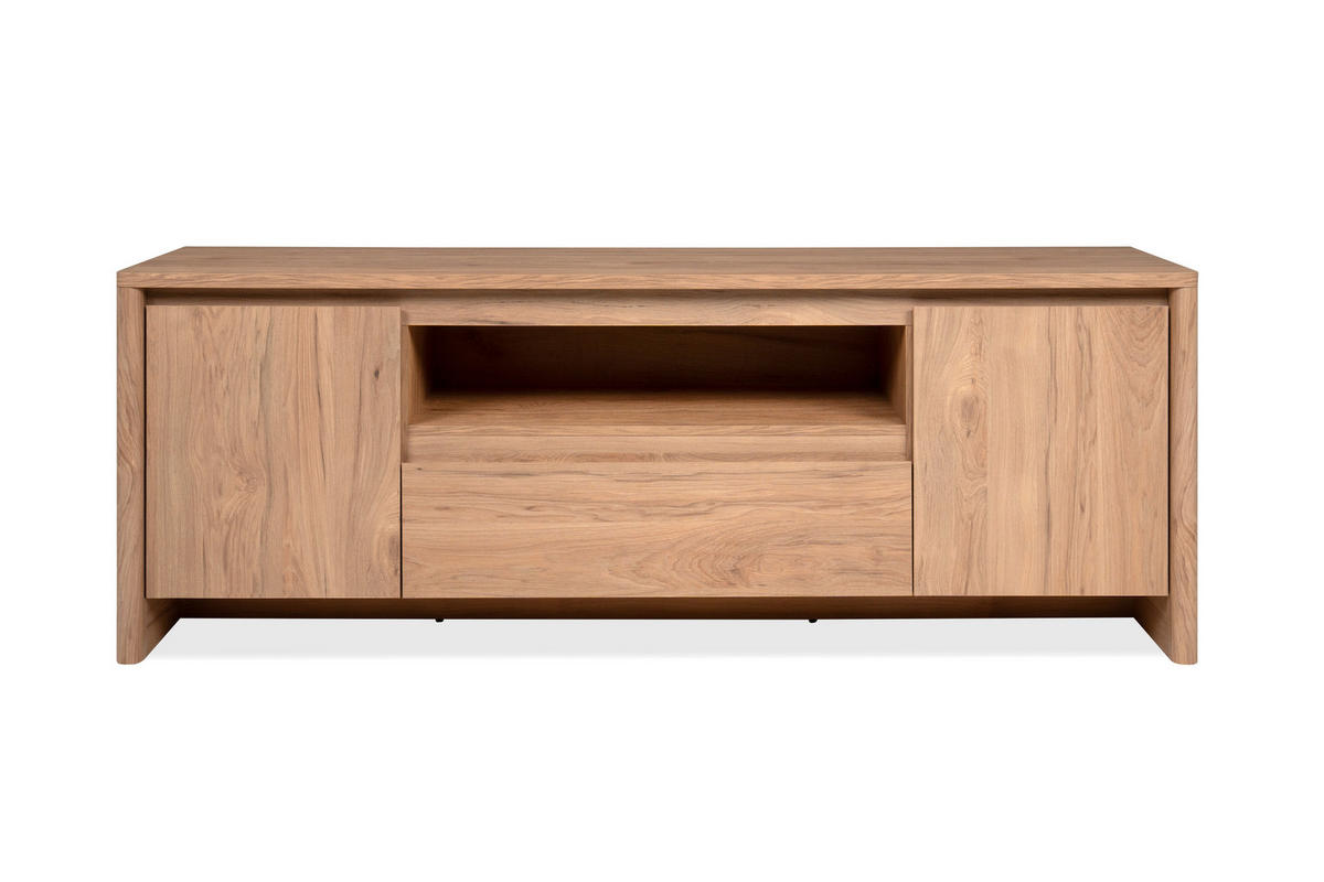 LOWBOARD  163,5/59/40 cm  stehend  - Naturfarben, Design, Holzwerkstoff (163,5/59/40cm) - MID.YOU