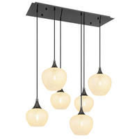 HÄNGELEUCHTE 86/42/120 cm    - Klar/Schwarz, Konventionell, Glas/Metall (86/42/120cm) - Globo