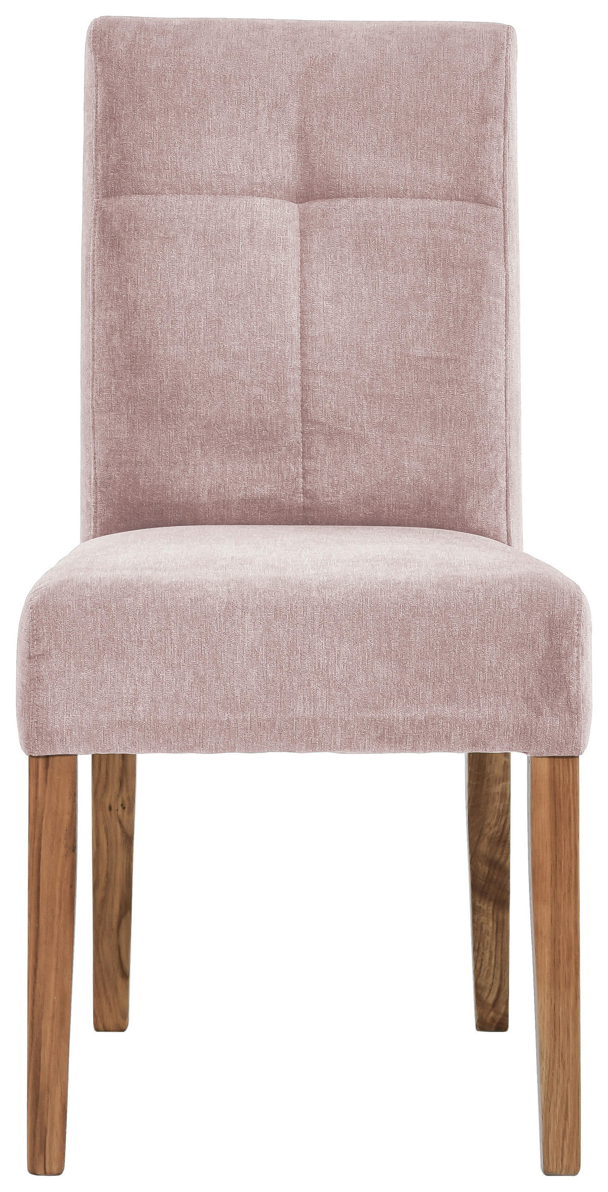 SZÉK fa, textil tölgyfa, fáradtrózsaszín  - tölgyfa/fáradtrózsaszín, Konventionell, textil/fa (47,5/91,5/63cm) - Cantus