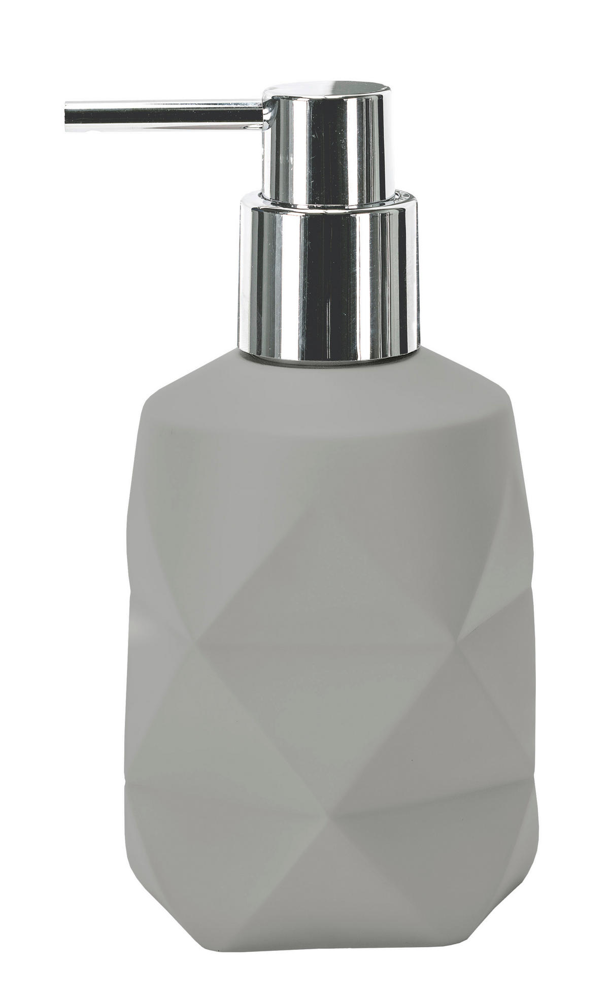 SEIFENSPENDER CRACKLE  - Platinfarben, Design, Kunststoff (8/17cm) - Kleine Wolke