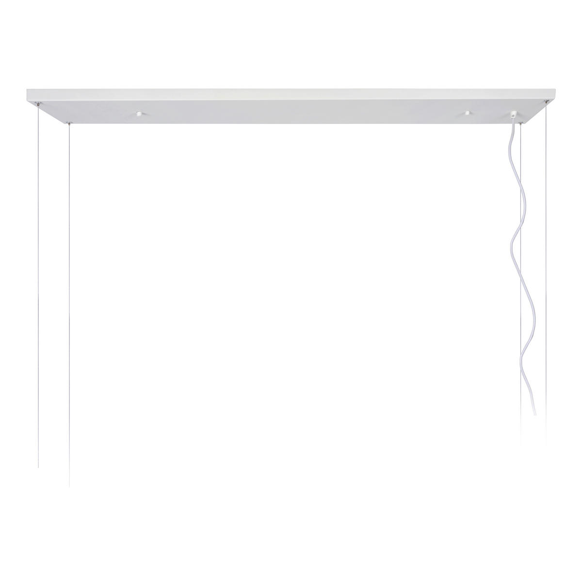 HÄNGELEUCHTE Miravelle 110/22 cm   - Weiß, MODERN, Metall (110/22cm) - Lucide