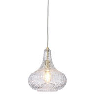 HÄNGELEUCHTE 24/26,5 cm   - Transparent, Trend, Glas (24/26,5cm) - It's about Romi